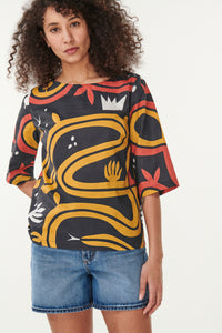Alchemy Mid Sleeve Top